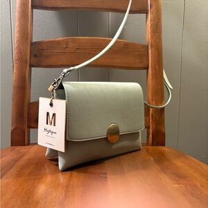 Sage Green Miztique Crossbody Bag